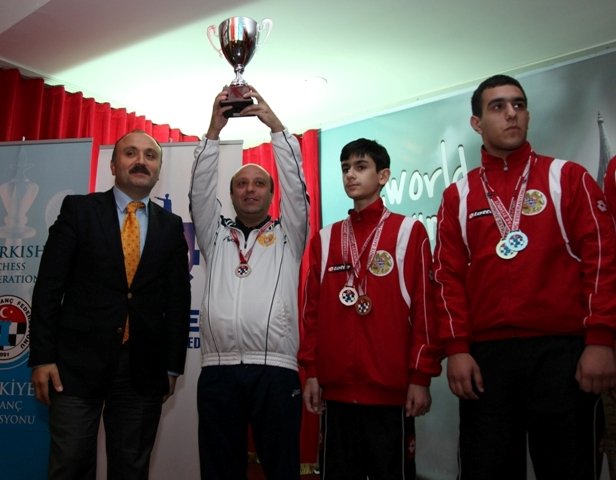 World Youth Chess Olympiad - 2011, Arsen Yeghiazarian is the coach of the team